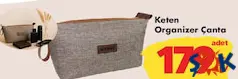 KETEN ORGANİZER ÇANTA